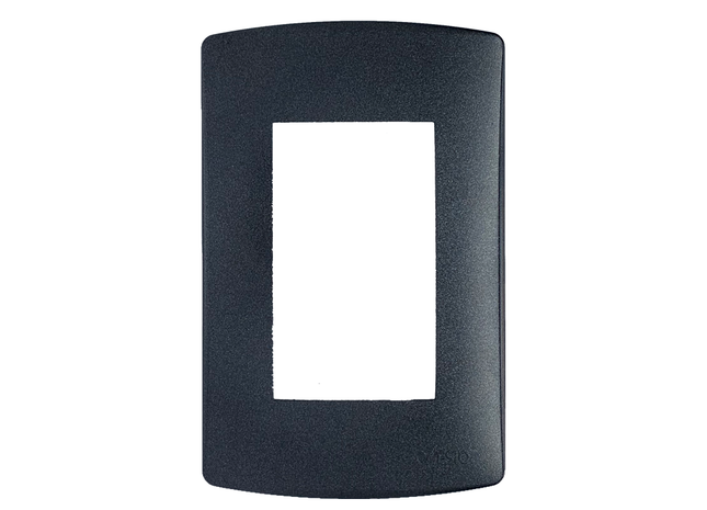 4X2 3 Lever Yoke Only Black