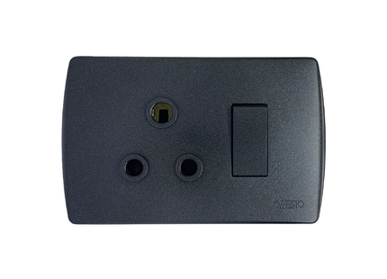 4X2 Single SSO Horizontal Black Econo
