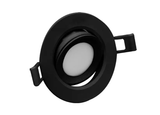 Adjustable Black LED Round Downlight