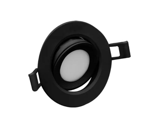 Adjustable Black LED Round Downlight