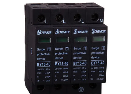 4 Pole Surge Protectors - Mini Rail