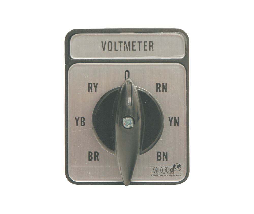 3 Phase To Neutral Voltmeter