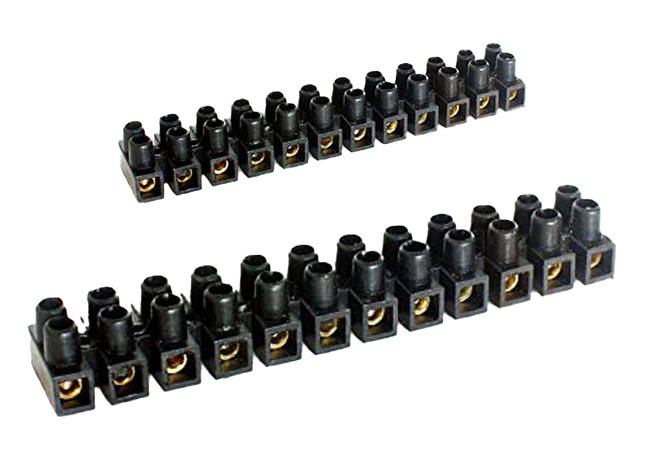 Black Polypropylene Terminal Block