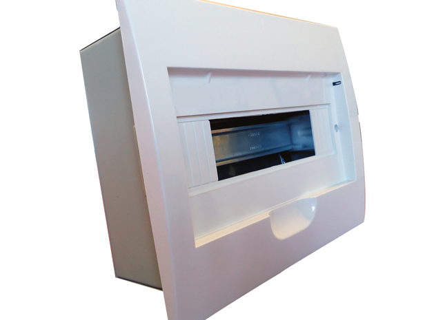 IP41 Plastic Cover Steel Flush Distribution Boards with Wall Trays