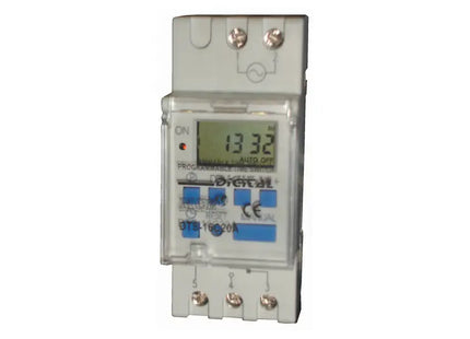 16A 12VDC Din Mount 7 Day Digital Time Switch