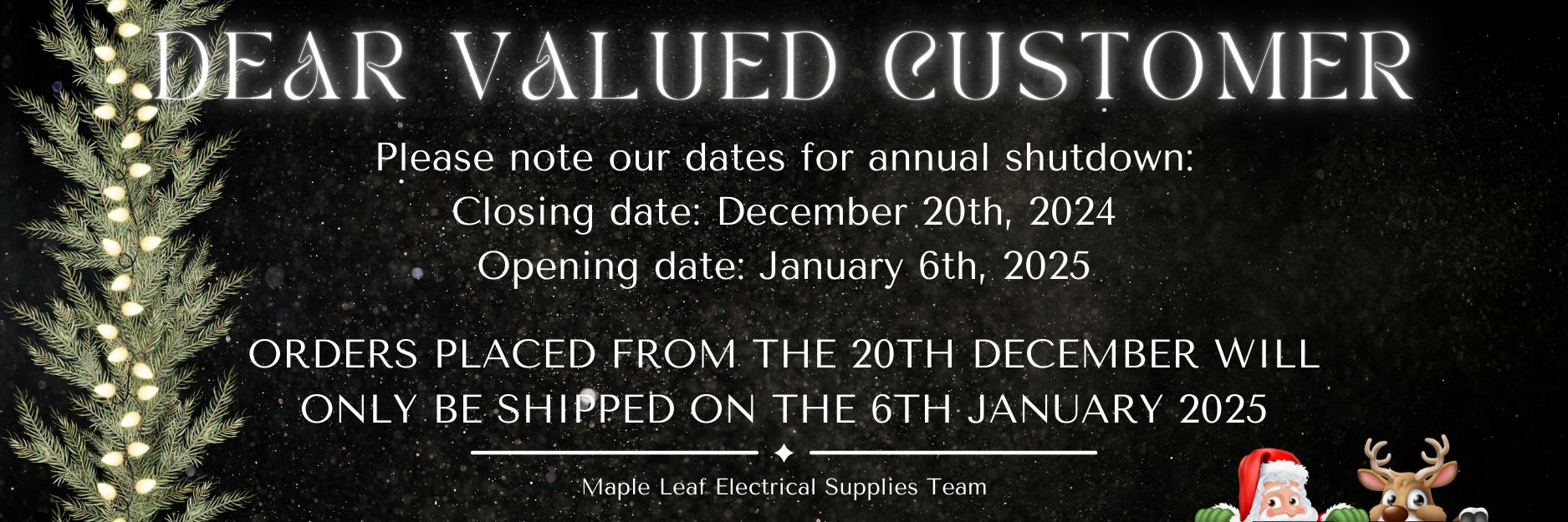 Maple Leaf Electrical Supplies