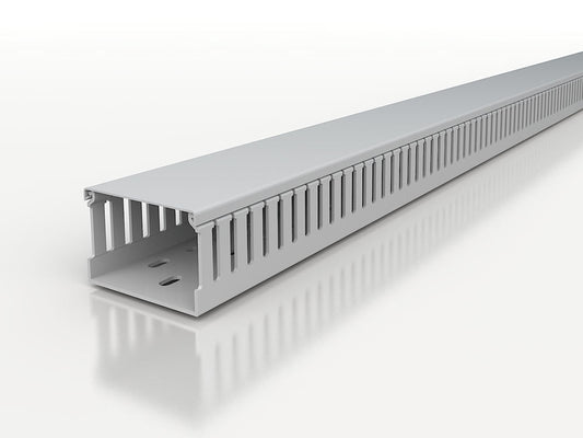 Slotted Trunking - 2m Length (4mm Slot/6mm Tongue)