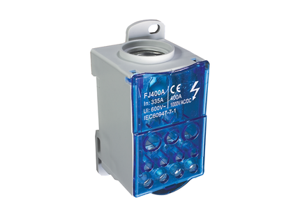 Multi Pole Distribution Block - Din Rail Or Bolt Down Mount
