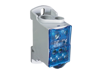 Multi Pole Distribution Block - Din Rail Or Bolt Down Mount