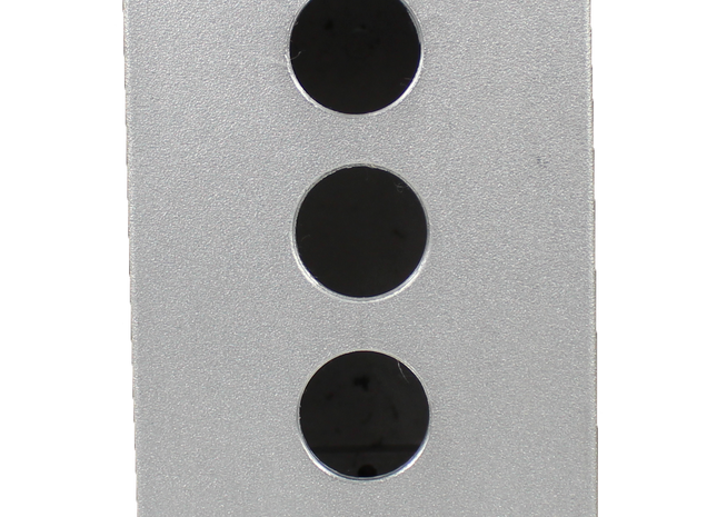 3 Hole Aluminium Control Station