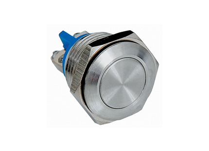 16mm Flat Head Stainless Steel Pushbutton