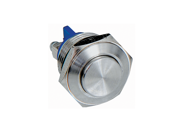 16mm Raised Head Stainless Steel Pushbutton