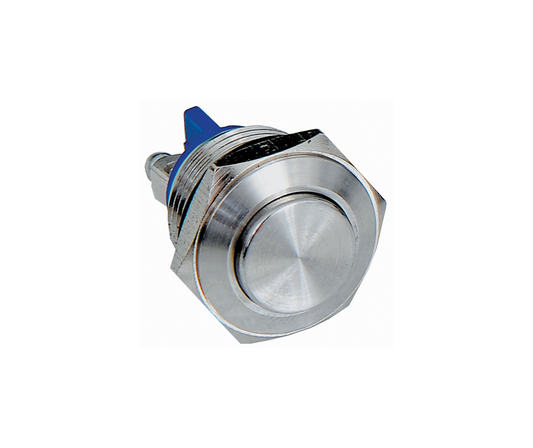 16mm Raised Head Stainless Steel Pushbutton