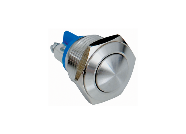 16mm Convex Head Stainless Steel Pushbutton