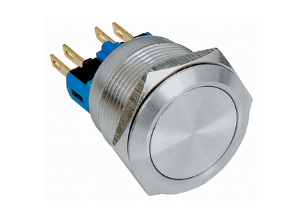 22mm Momentary Stainless Steel Pushbutton