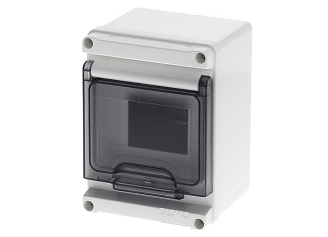 Surface Distribution Board with Smoky Door