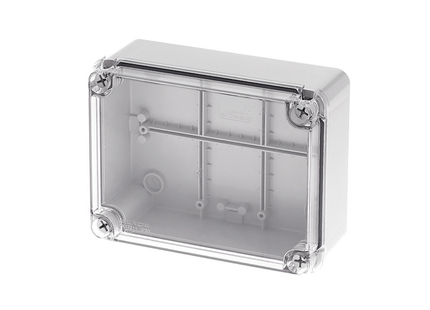 Enclosure with Transparent Lid