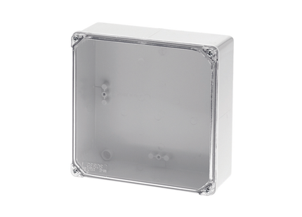 Enclosure with Transparent Lid