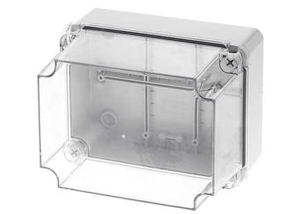 Enclosure with Transparent Lid