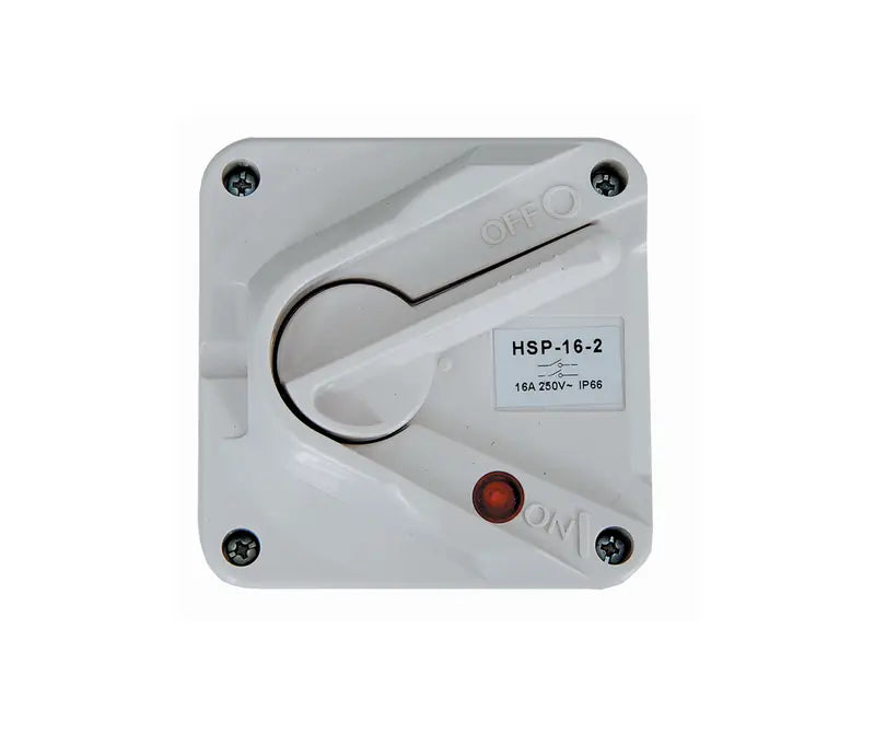 IP66 2 Pole Surface Mounting Lockable Isolator