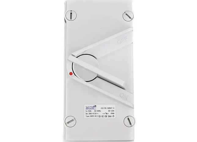 IP66 3 Pole Surface Mounting Lockable Isolator