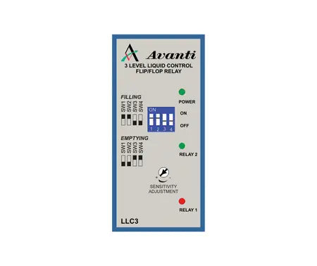 3 Level Liquid Level Relay
