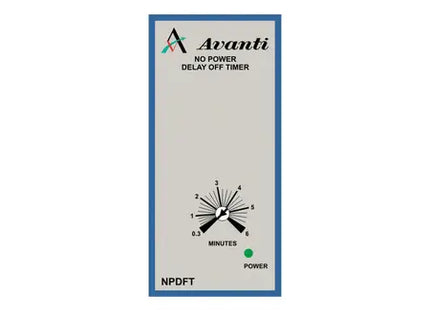 No Power Delay Off Timer