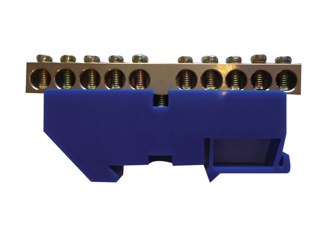 Clip On Din Rail Neutral Bar