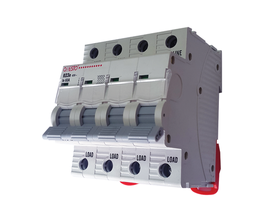 Four Pole 3kA Circuit Breakers