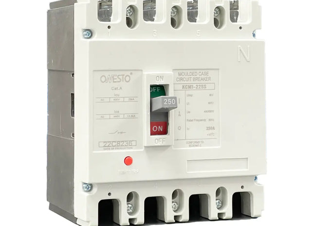 MCCB'S 4 pole 25kA (125A-250A)