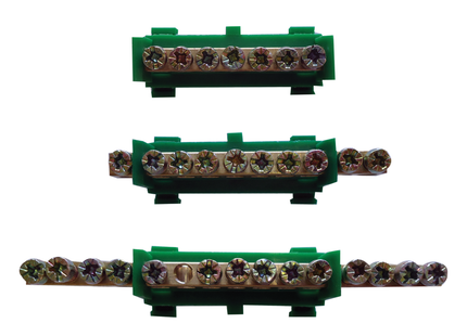 Clip On Din Rail Earth Bar