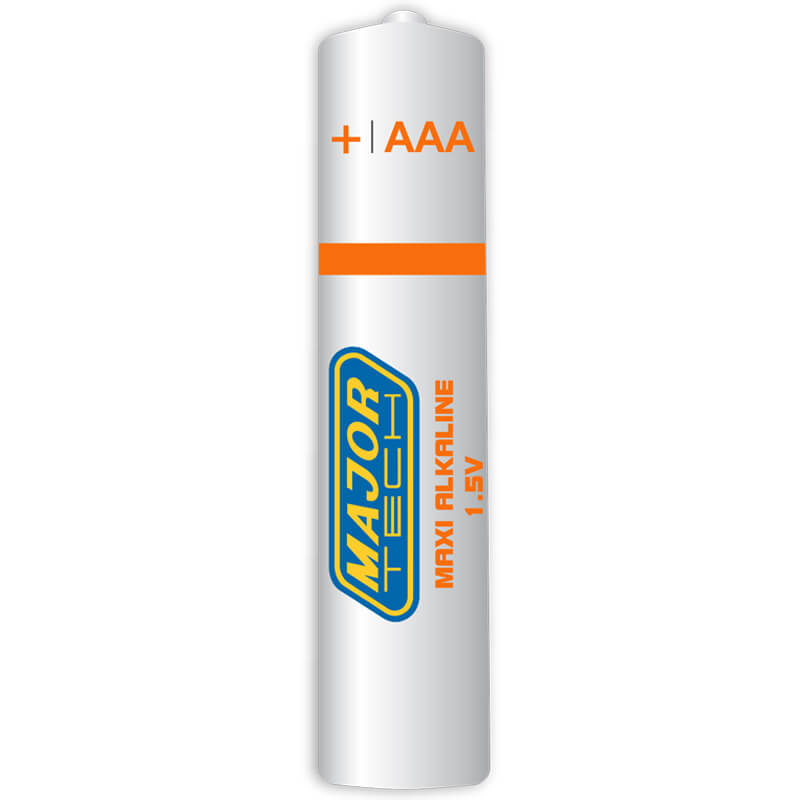 Major-Tech AAA Maxi Alkaline Batteries - 4 pack