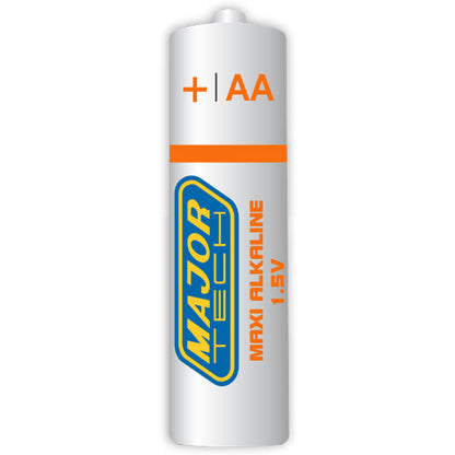 Major-Tech AA Maxi Alkaline Batteries - 4 pack