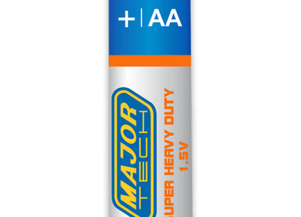 Major-Tech AA Super Heavy Duty Batteries - 4 pack