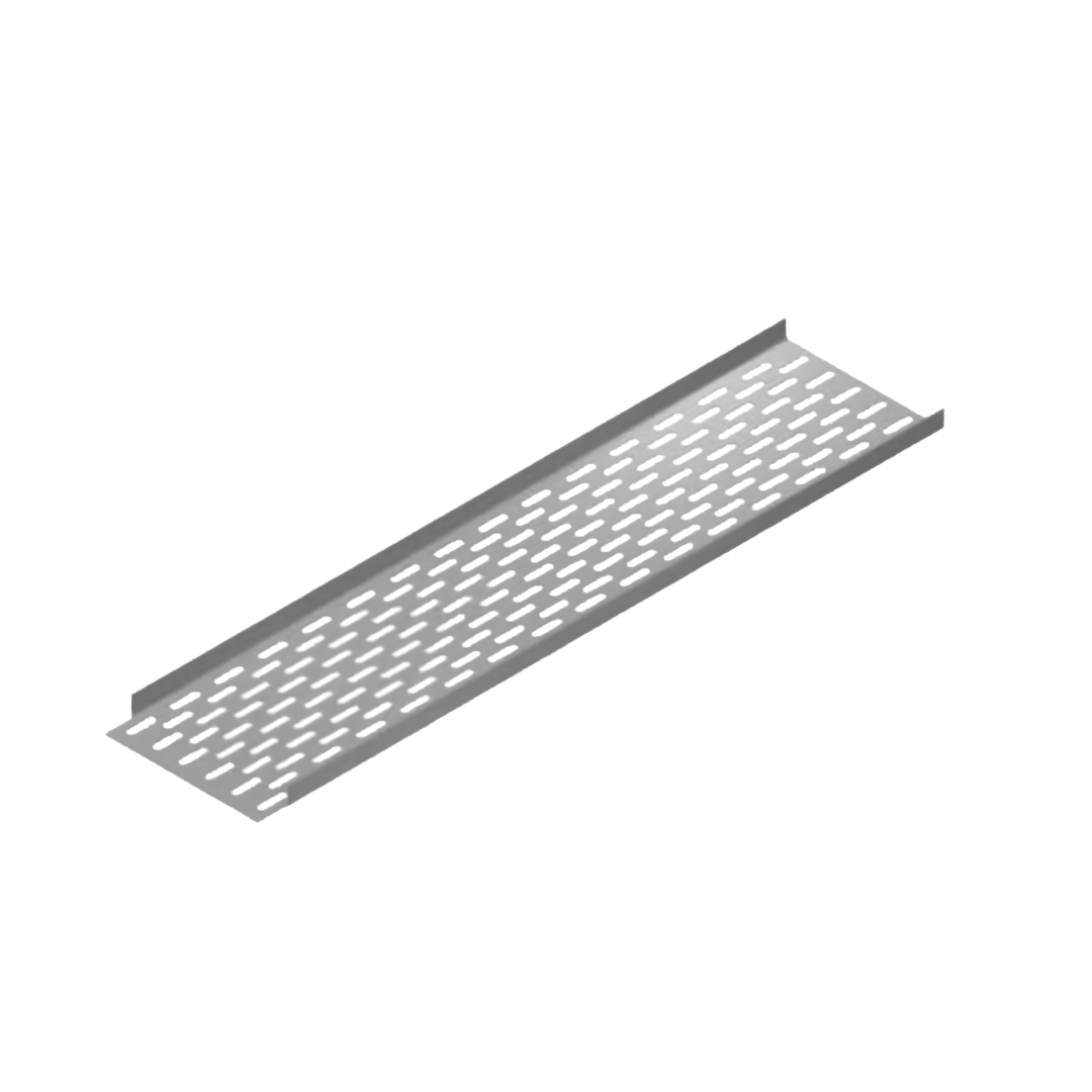 Light Duty Cable Trays | 50mm–304mm Wide | 3m Standard Length | Slotted Steel