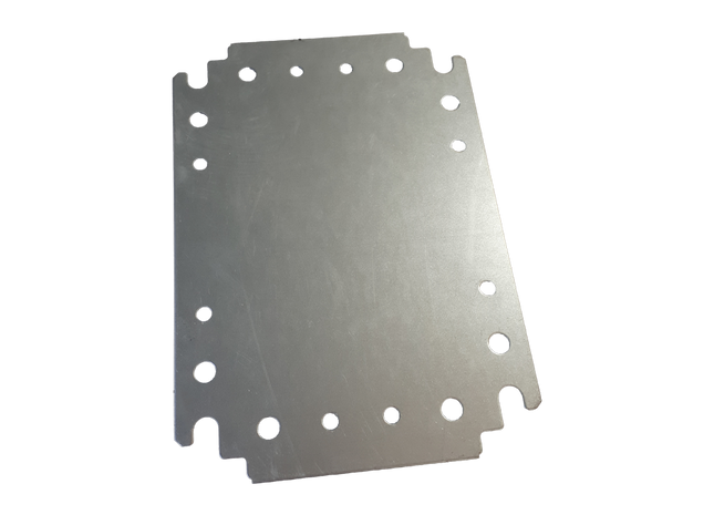 Spare Chassis Plate - Galvanised Steel