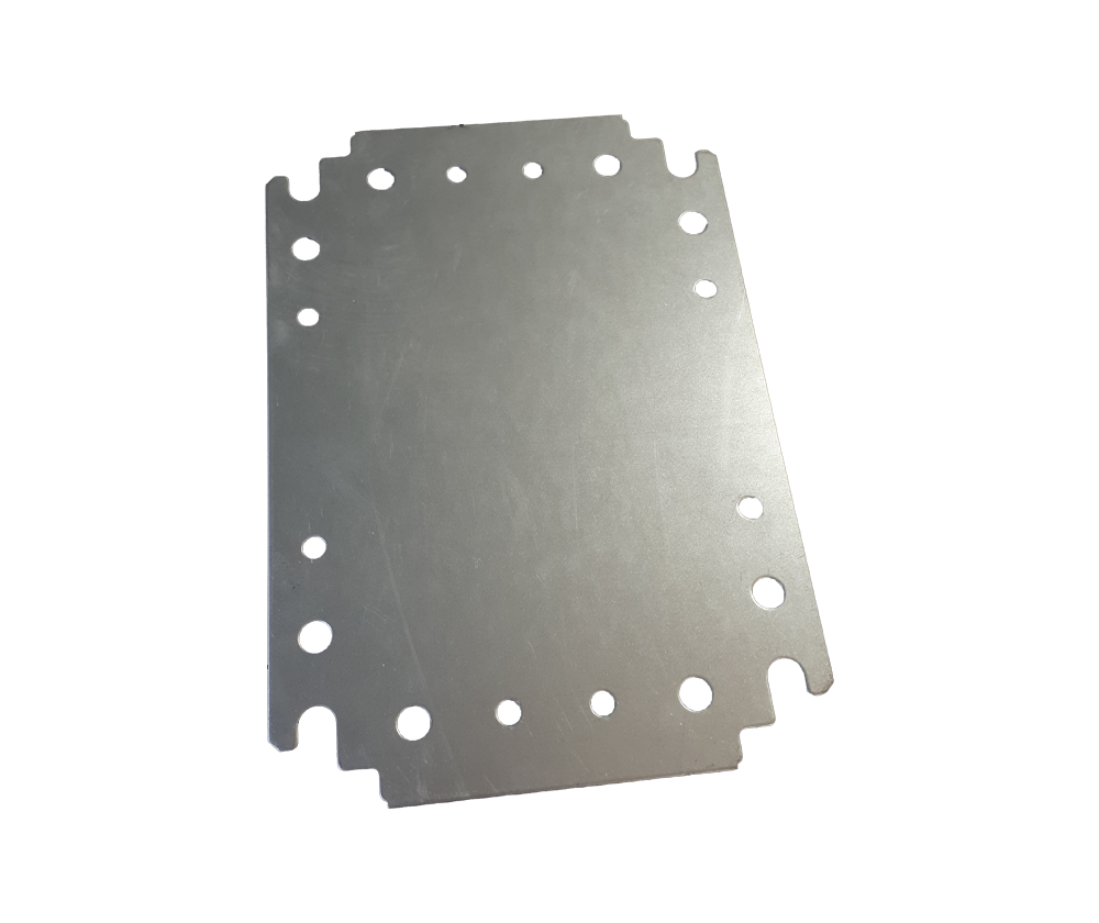 Spare Chassis Plate - Galvanised Steel – Maple Leaf Electrical Supplies