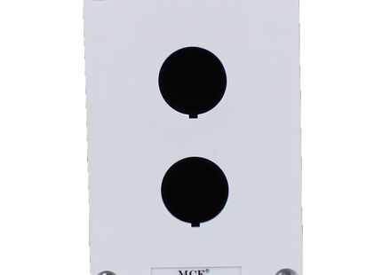 2 Hole PVC Control Station