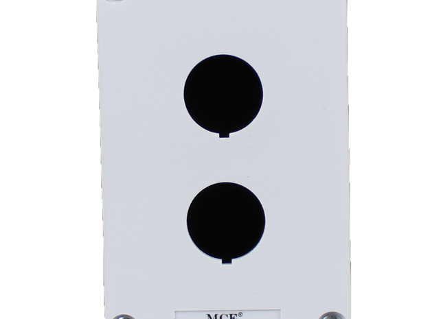 2 Hole PVC Control Station