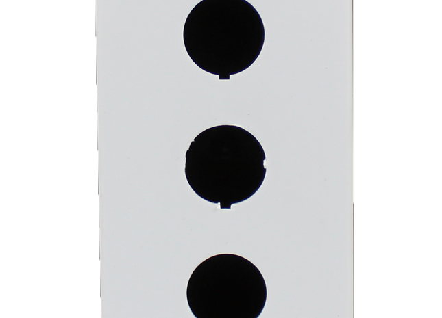 3 Hole PVC Control Station