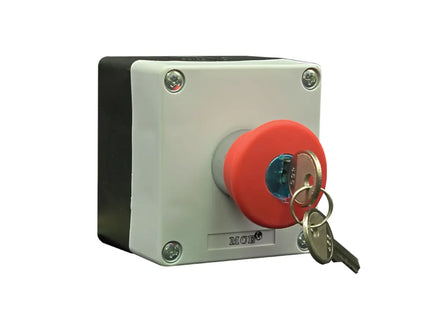 1 Way PVC E/Stop Key Control Station
