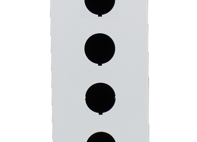 6 Hole PVC Control Station