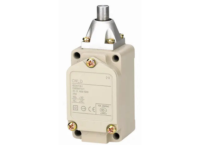 10A Plunger Limit Switch - 40mm