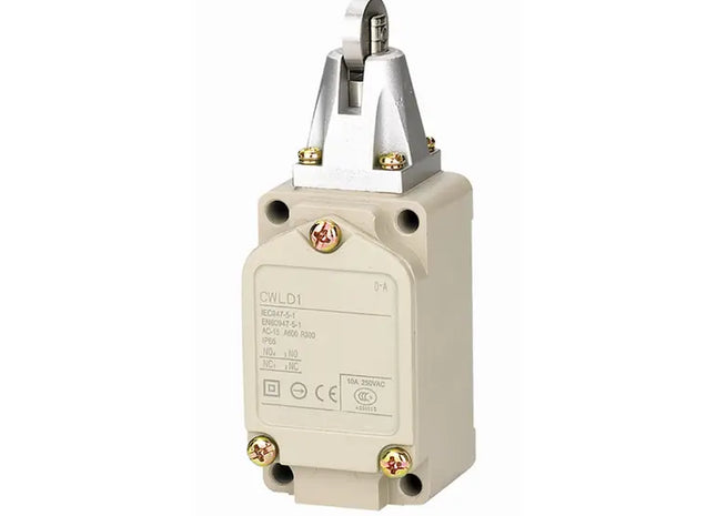 10A In-Line Roller Plunger Limit Switch - 40mm
