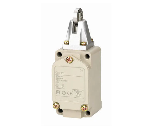 10A In-Line Roller Plunger Limit Switch - 40mm