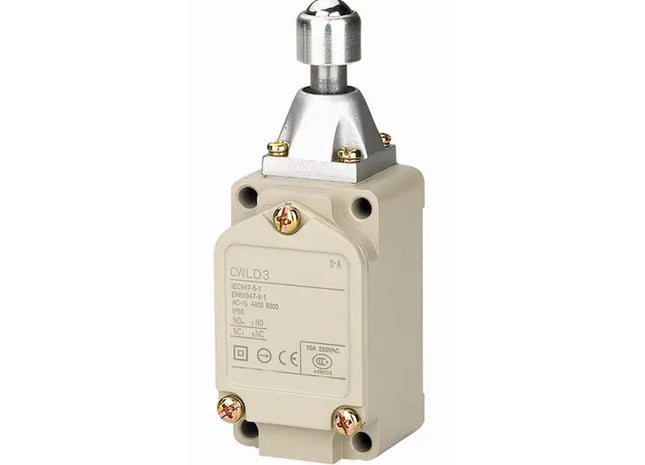 10A Bullet Head Plunger Limit Switch - 40mm