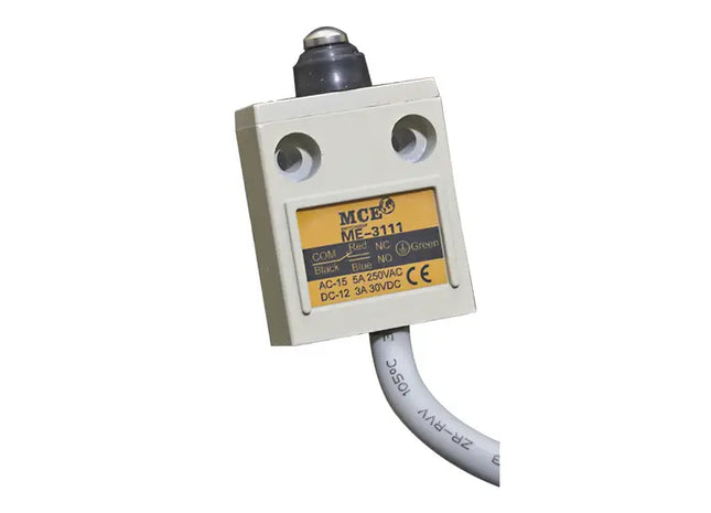 Pre Wired 10A Plunger With Rubber Boot Limit Switch