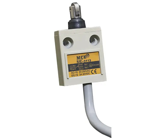 Pre Wired 10A 90° Roller With Rubber Boot Limit Switch