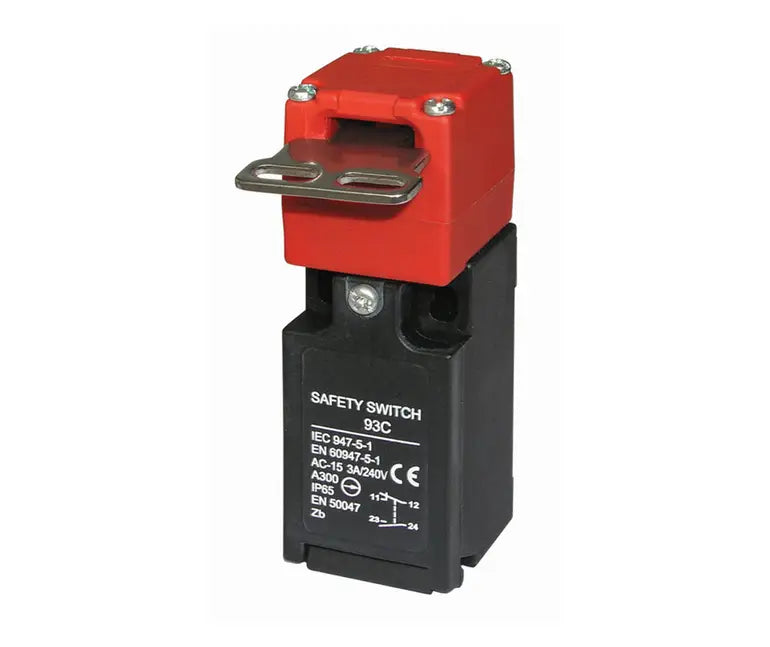 10A Safety Key Interlock Limit Switch - 1NO + 1NC