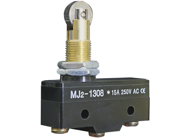 15A In-Line Roller Plunger Micro Switch